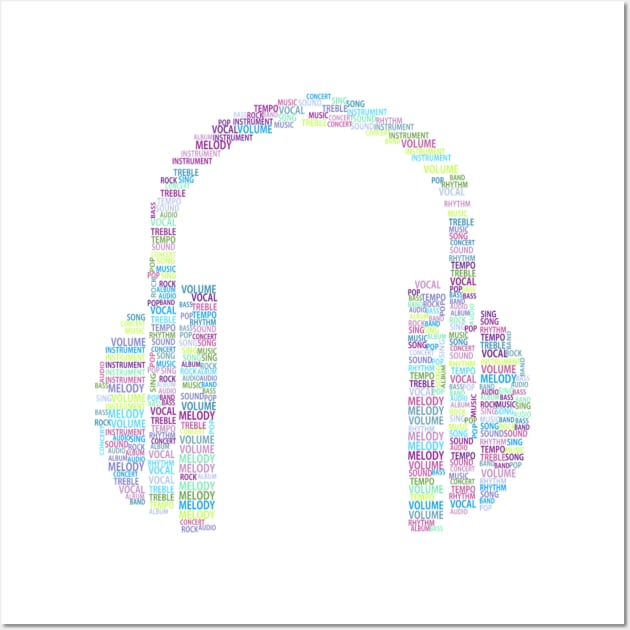 headphones Wall Art by Squallp